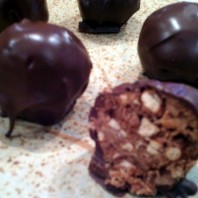Chocolate Peanut Butter Pretzel Balls
