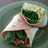 Avocado Tuna Wrap
