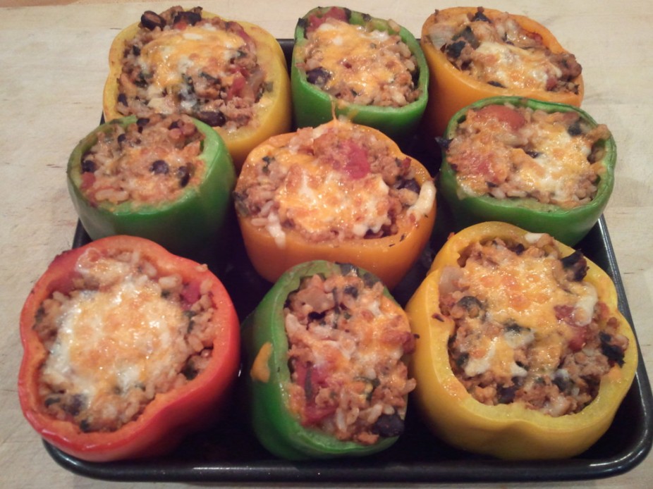 Turkey Stuffed Peppers