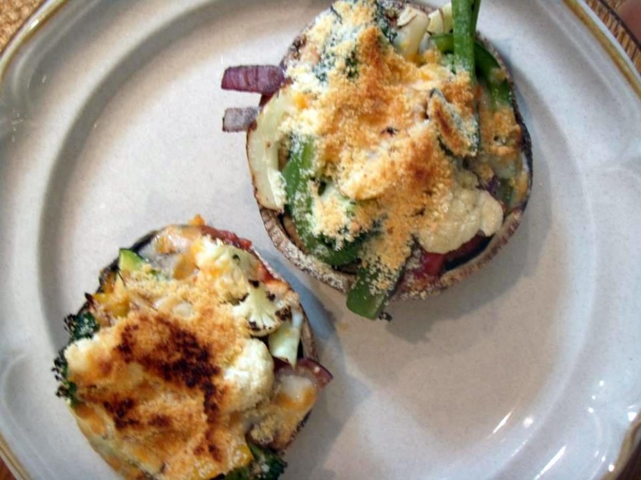 Portobello Mushroom Pizza